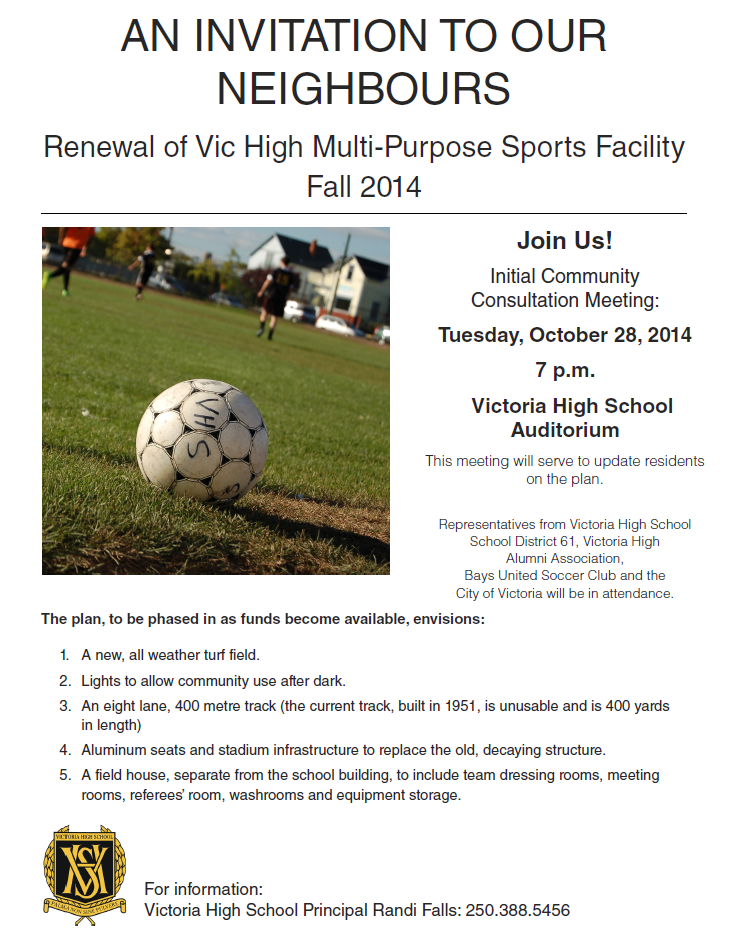 Vic High Consultation 2014