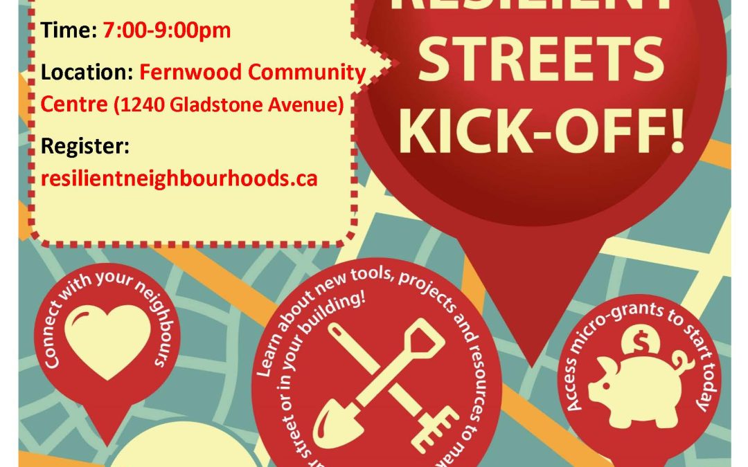 Fernwood Resilient Streets Workshop – September 13, 2017