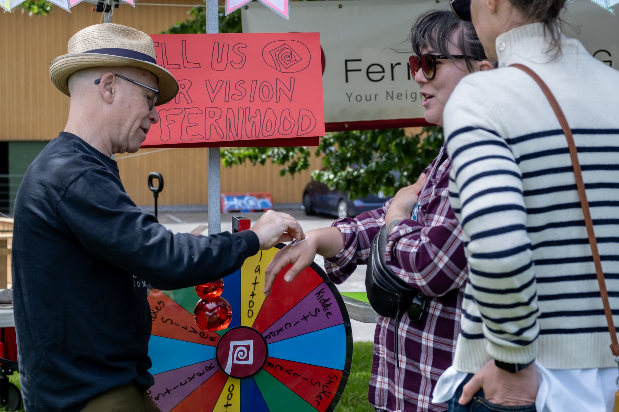 Fernwood NRG Strategic Planning Booth at FernFest 2023