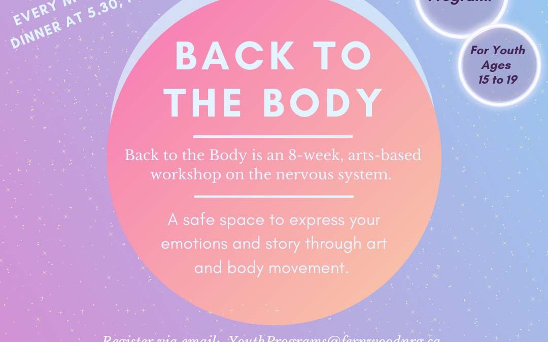Back to the Body Workshop – February 7 to March 28, 2022