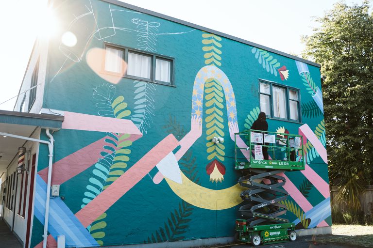 Caitlin McDonagh - Fernwood Mural Festival - Fernwood NRG