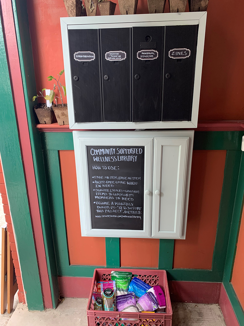 Community Supported Wellness Library