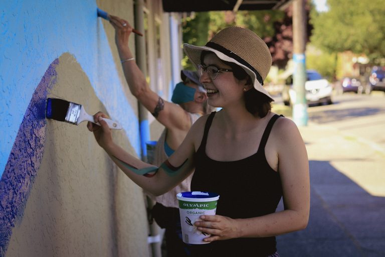 Emily Thiessen - Fernwood Mural Festival - Fernwood NRG
