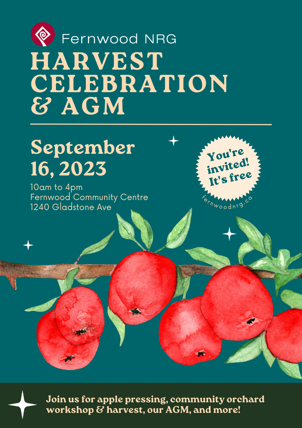 Fernwood NRG Harvest Celebrations & AGM 2023