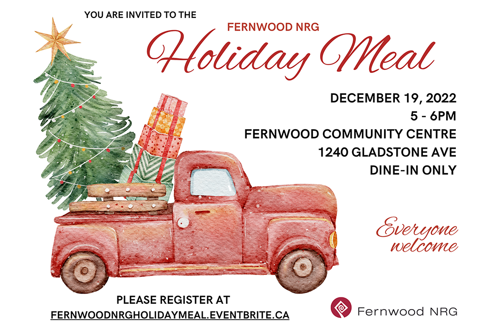 Fernwood NRG Holiday Meal – December 19, 2022