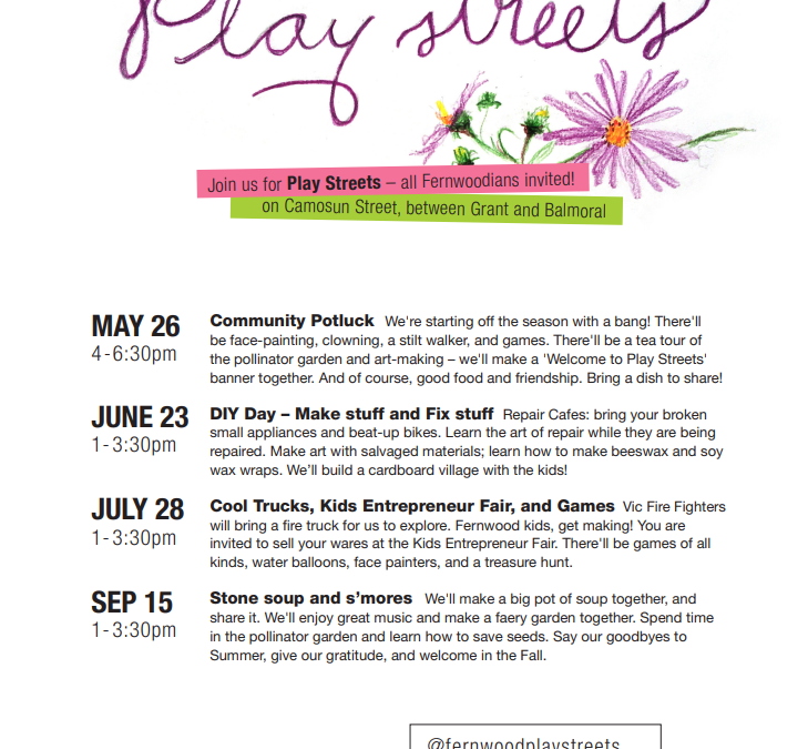 You’re invited to Fernwood Play Street 2024