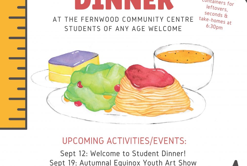 Student Dinner back