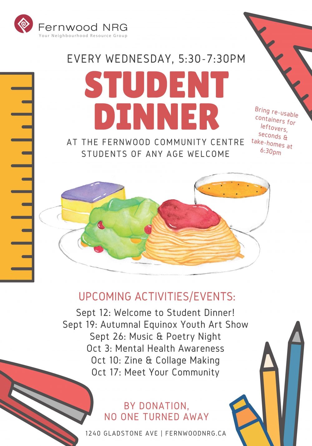 Fernwood Student Dinner 2018 Fernwood Student Dinner 2018