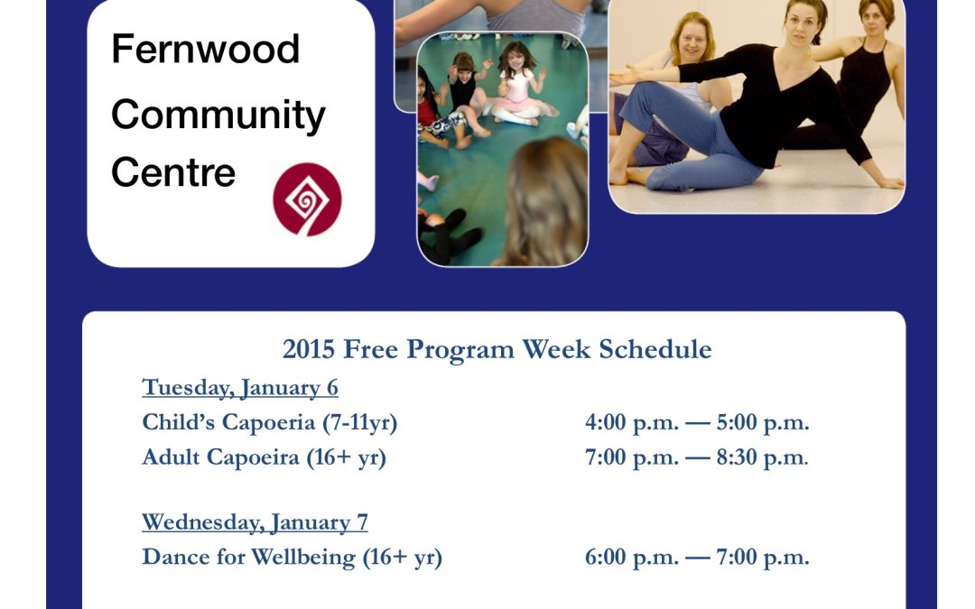 Free Program Week, January 5-12, 2015