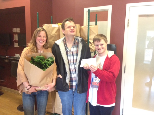 Garth Homer teams support Fernwood