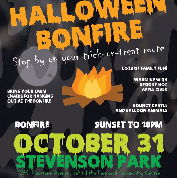 Bonfire on All Hallows’ Eve – Oct. 31, 2014