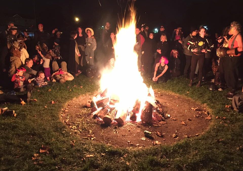 Fernwood’s Annual Halloween Bonfire