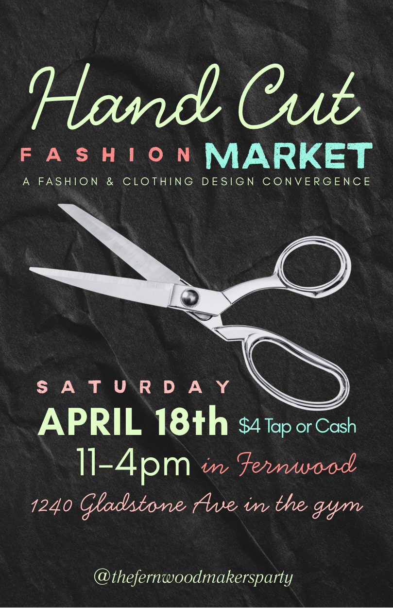 Handcut Fashion Market – April 18 2026 Handcut Fashion Market - April 18 2026