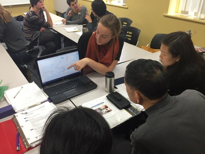 Finding Food: Uvic students connect with newcomers around food access