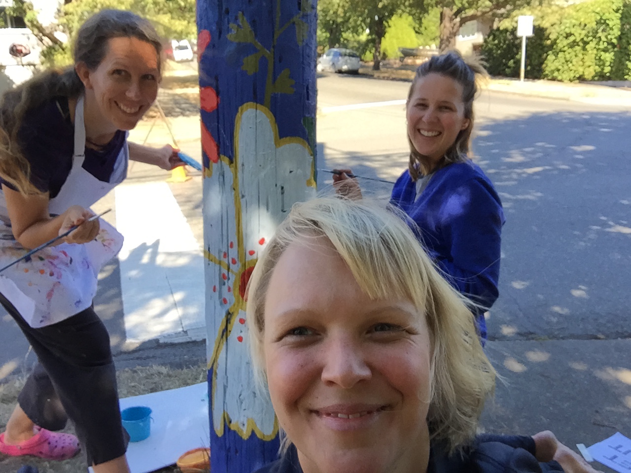 Fernwood Pole Painting Project