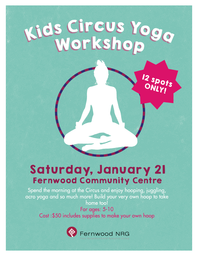 Kids Circus Yoga Fernwood NRG Victoria