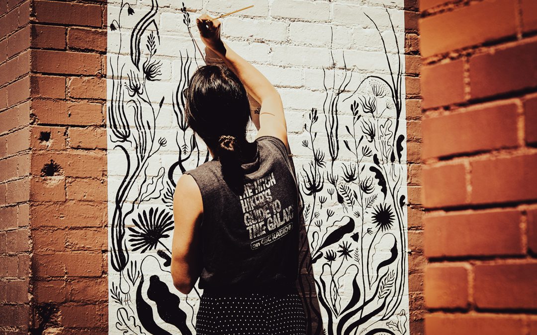 Leya Tess, 1301 Gladstone Ave alley