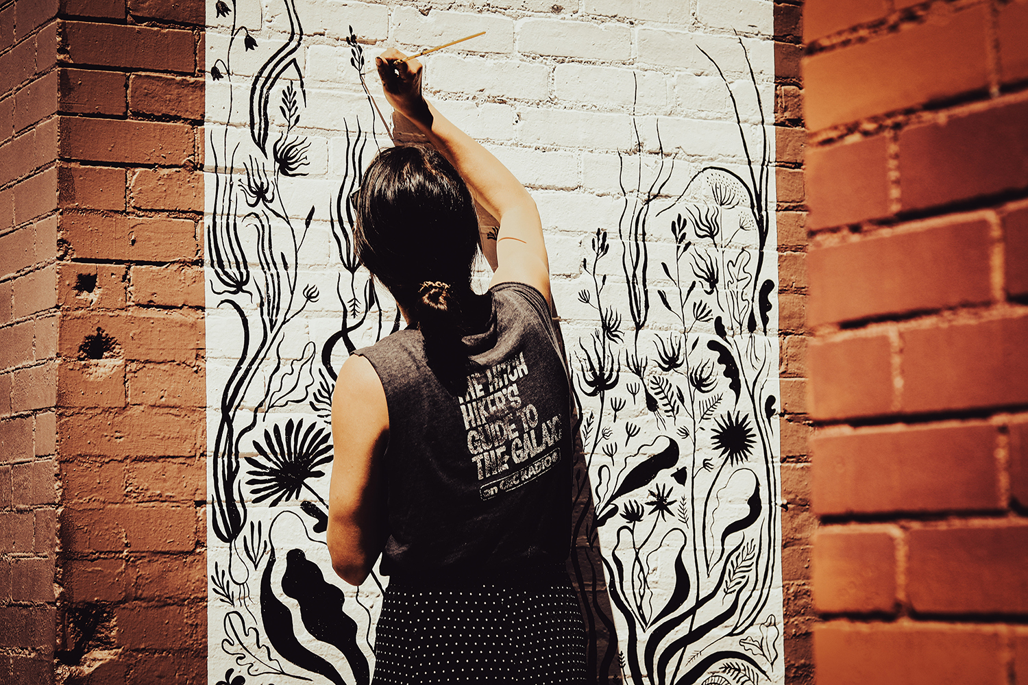 Leya Tess - Fernwood Mural Festival - Fernwood NRG