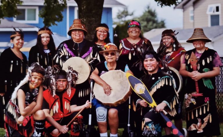 Lək̓ʷəŋən Traditional Dancers