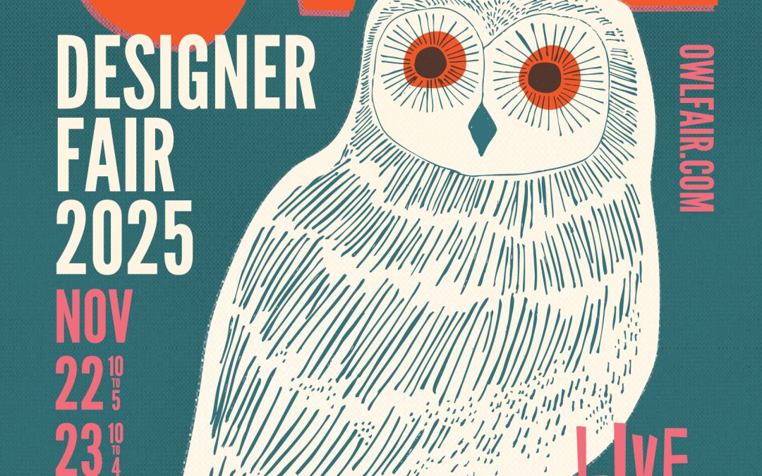 Discover local handmade gifts at the Owl Designer Fair on November 22 & 23, 2025