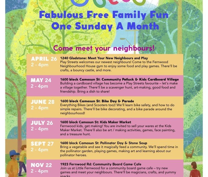 Mark your calendars: Play Streets 2026