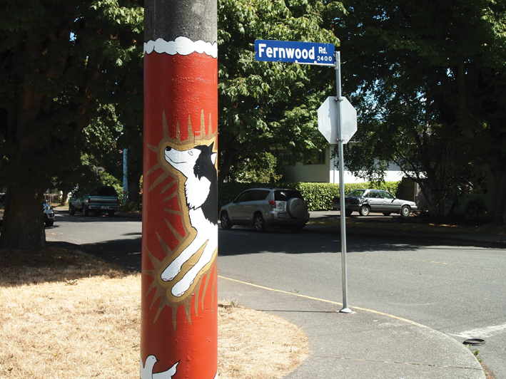 Painted Pole