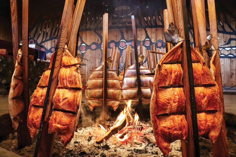 Smoking Salmon - Indigenous Perspectives Society - Fernwood NRG Victoria