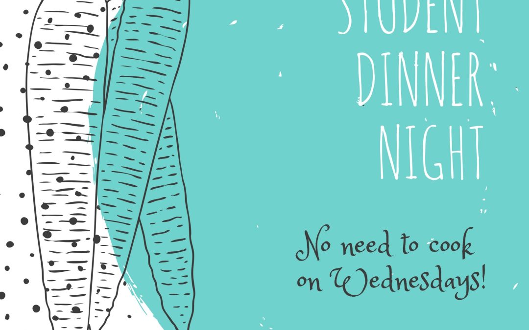 Fernwood Student Dinner Night – Wednesdays, 6-7:30pm