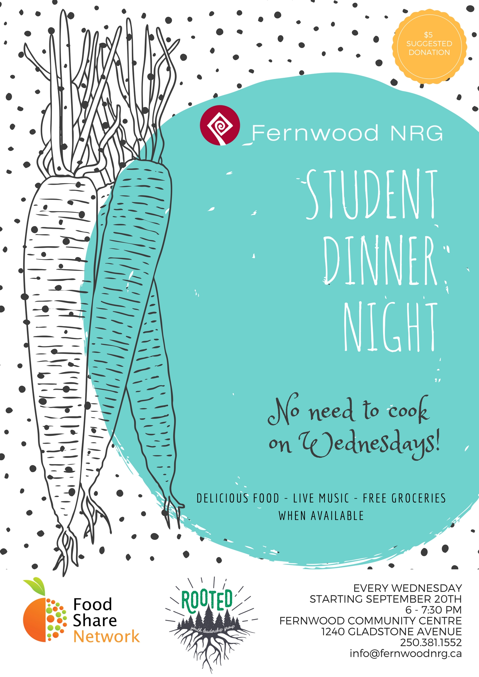 Fernwood Student Dinner Night