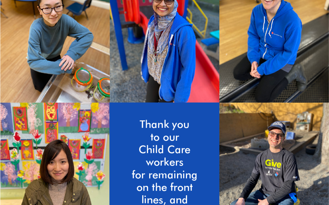 Thank you to our Child Care Heros