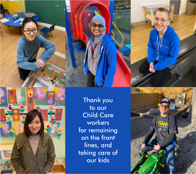 Thank you child care heros