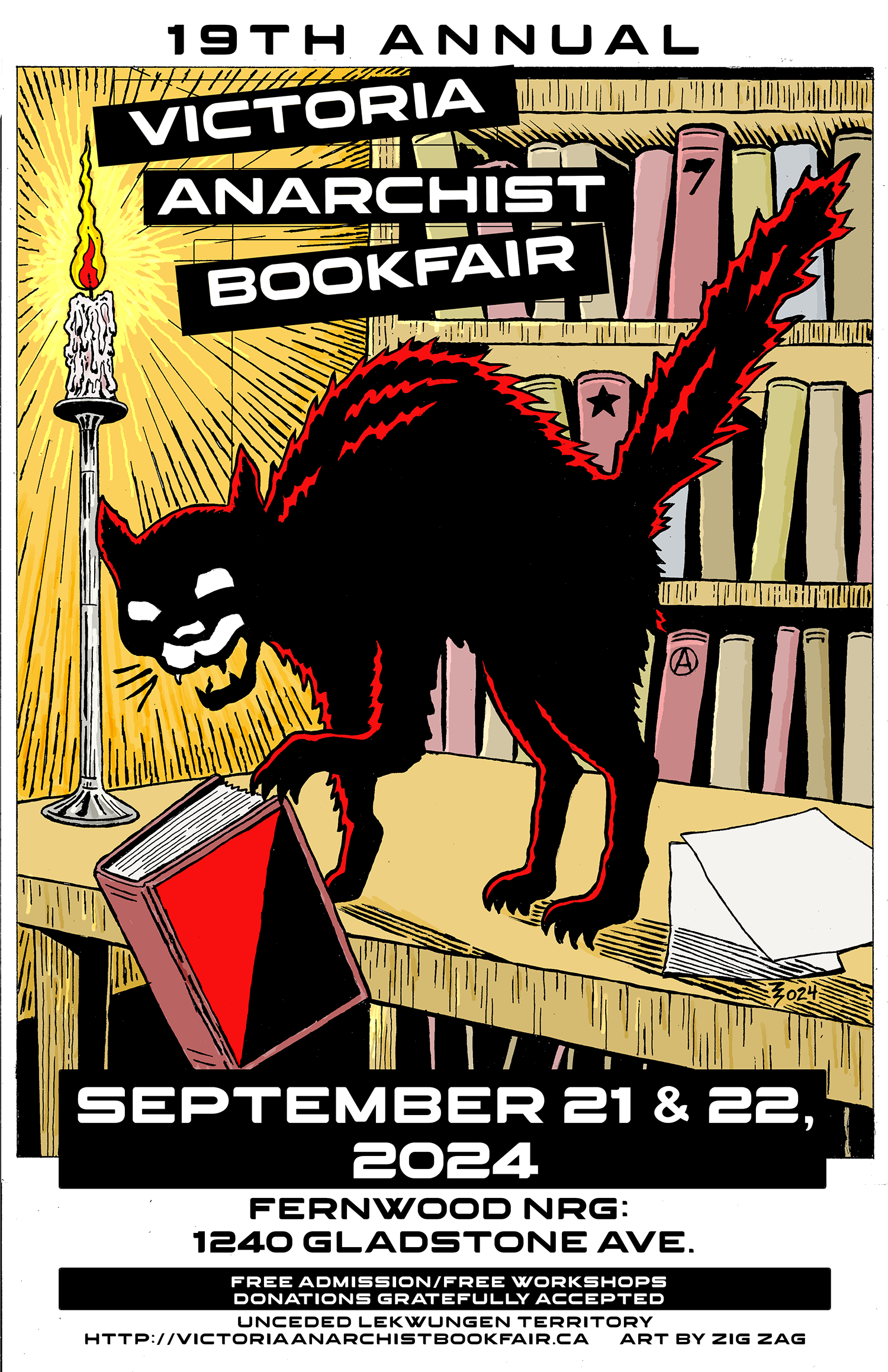 Victoria Anarchist Bookfair 2024