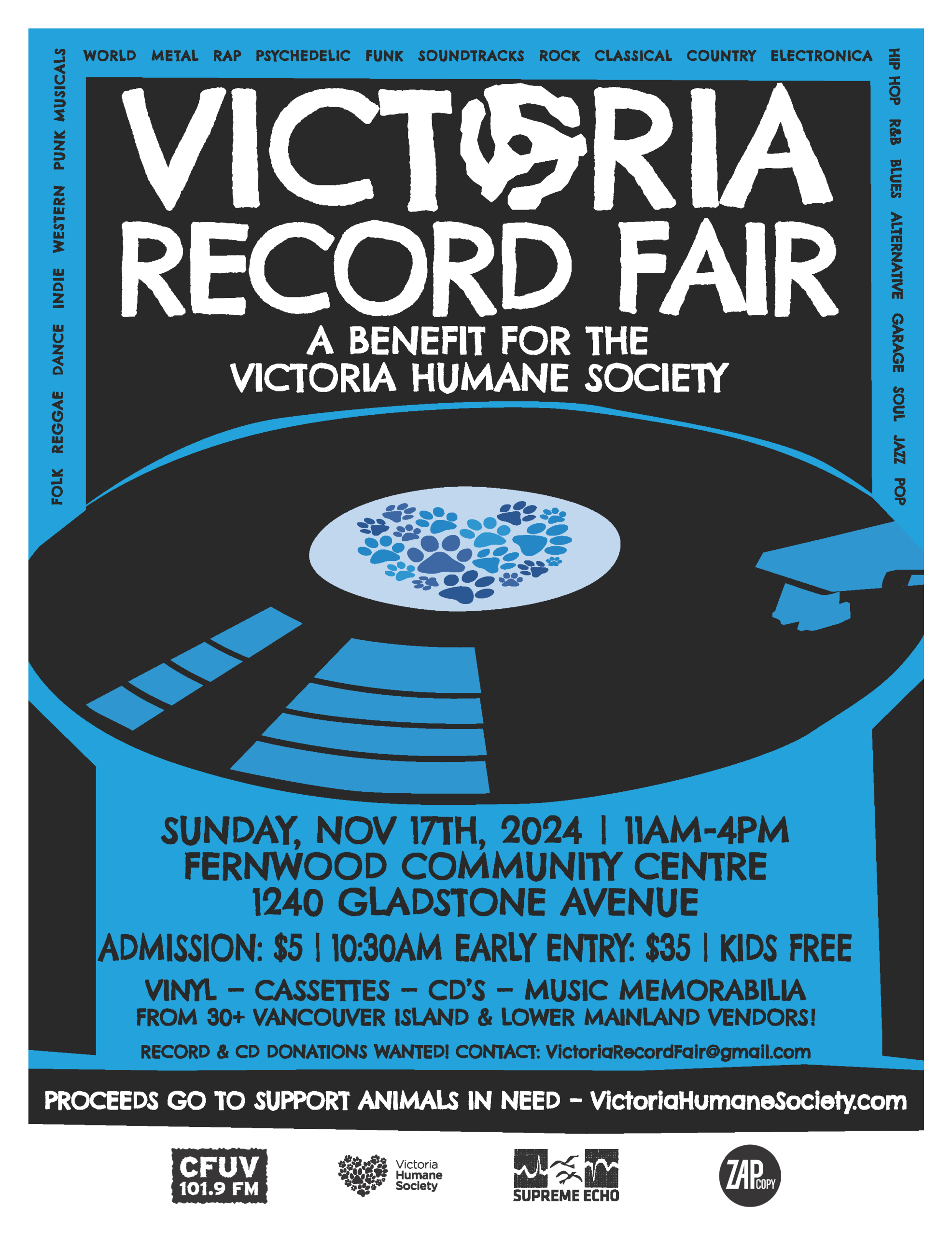 Victoria Record Fair 2024 Victoria Record Fair 2024
