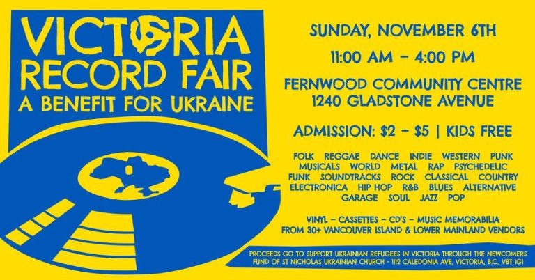 Victoria Record Fair - November 6