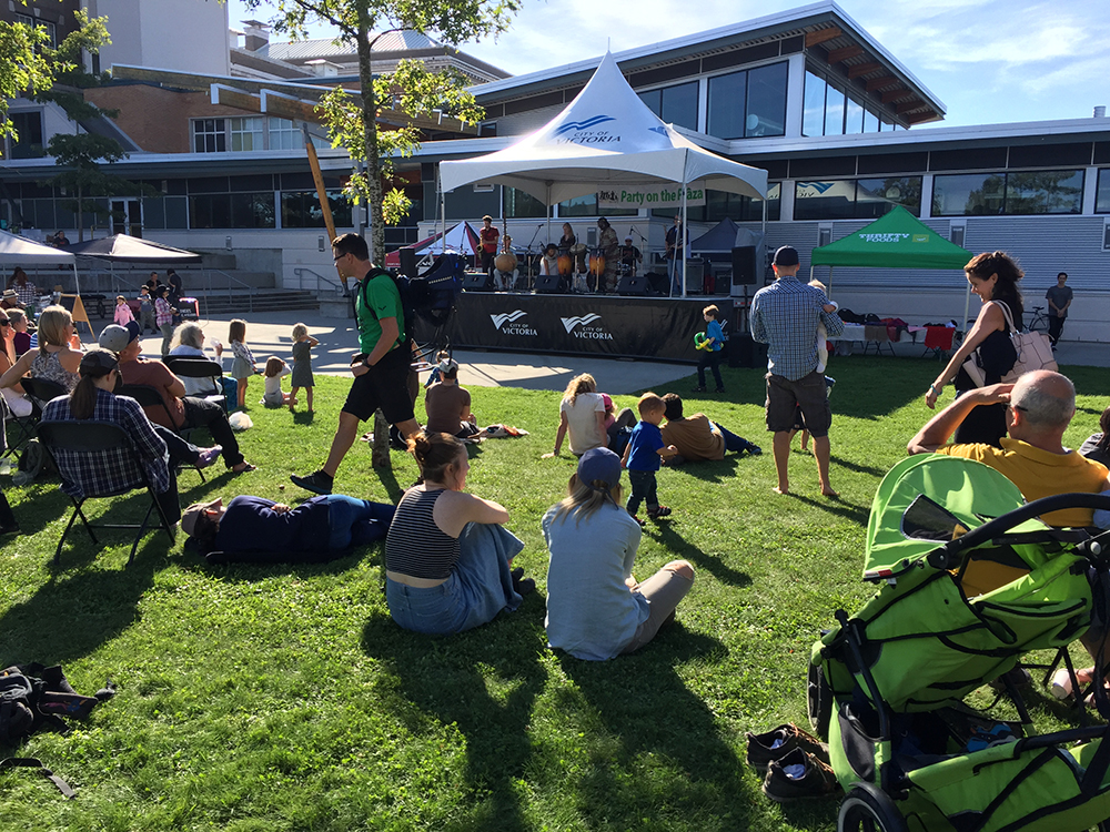 Vining Street Party on the Plaza