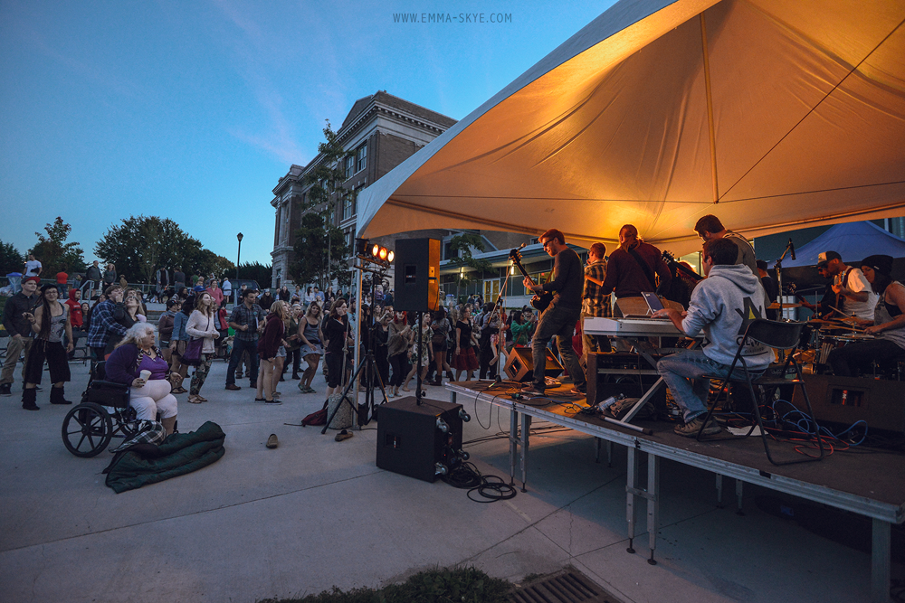 Vining Street Party on the Plaza gives back