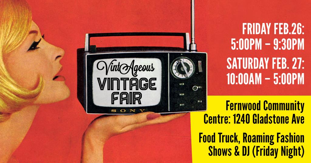 VintAgeous Vintage Fair – Feb 26 & 27, 2016