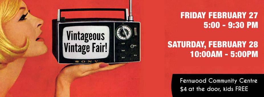 5th Annual VintAgeous Vintage Fair – Feb. 27 & 28, 2015