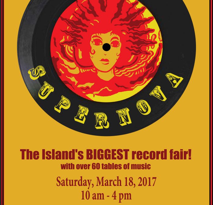 Vinyl Supernova Record Fair – March 18, 2017
