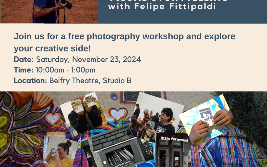Visual Storytelling Workshop with Felipe Fittipaldi – November 23, 2024