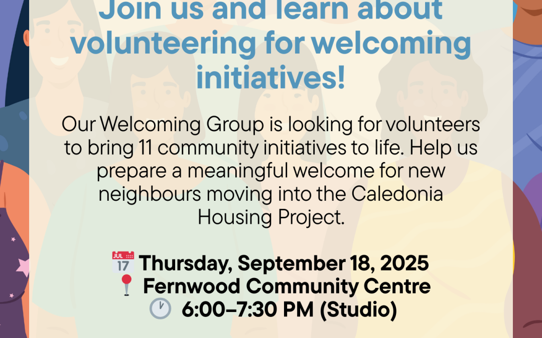 Welcoming Group Volunteer Gathering – September 18, 2025