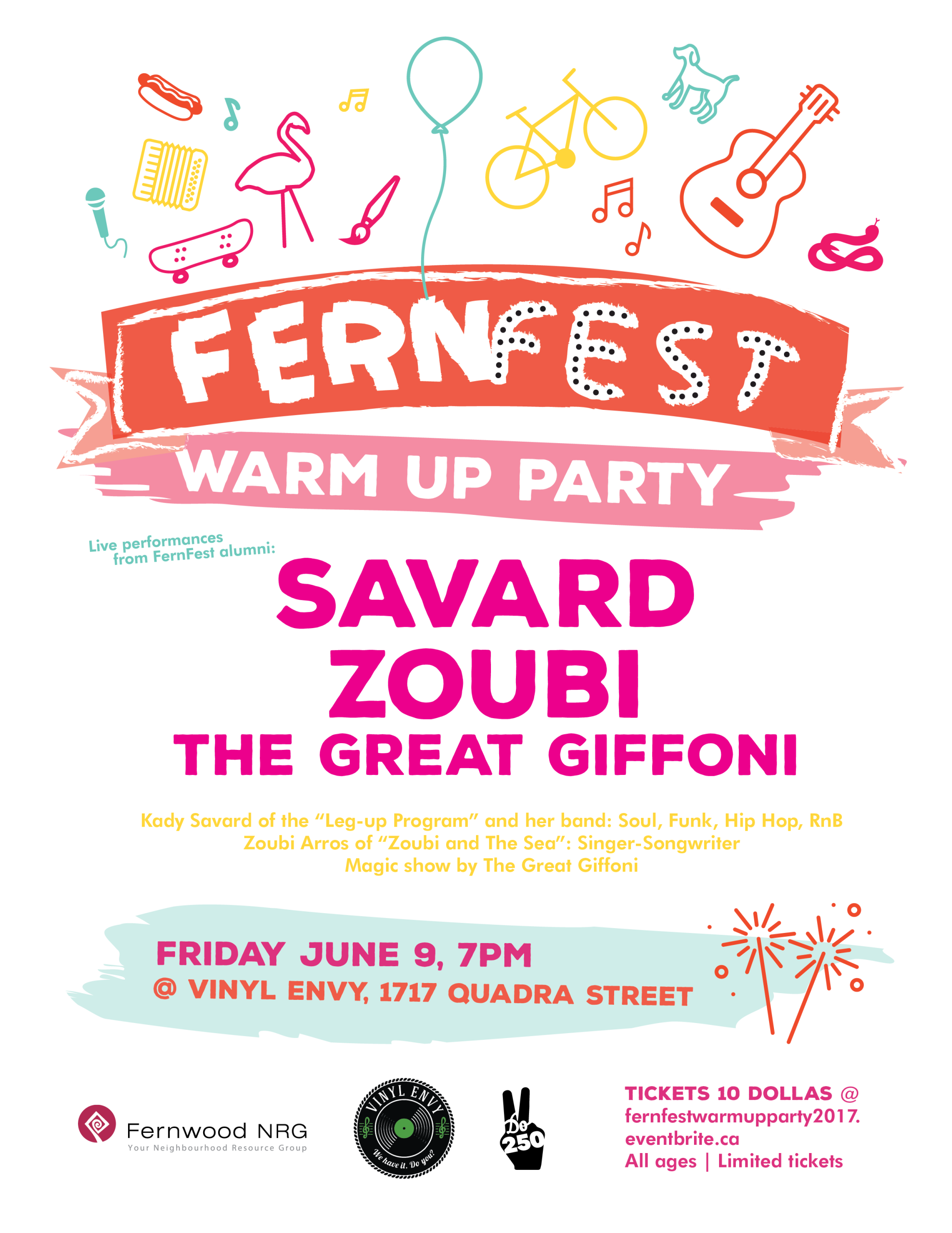FernFest Warm Up Party Vinyl Envy FernFest Warm Up Party Vinyl Envy