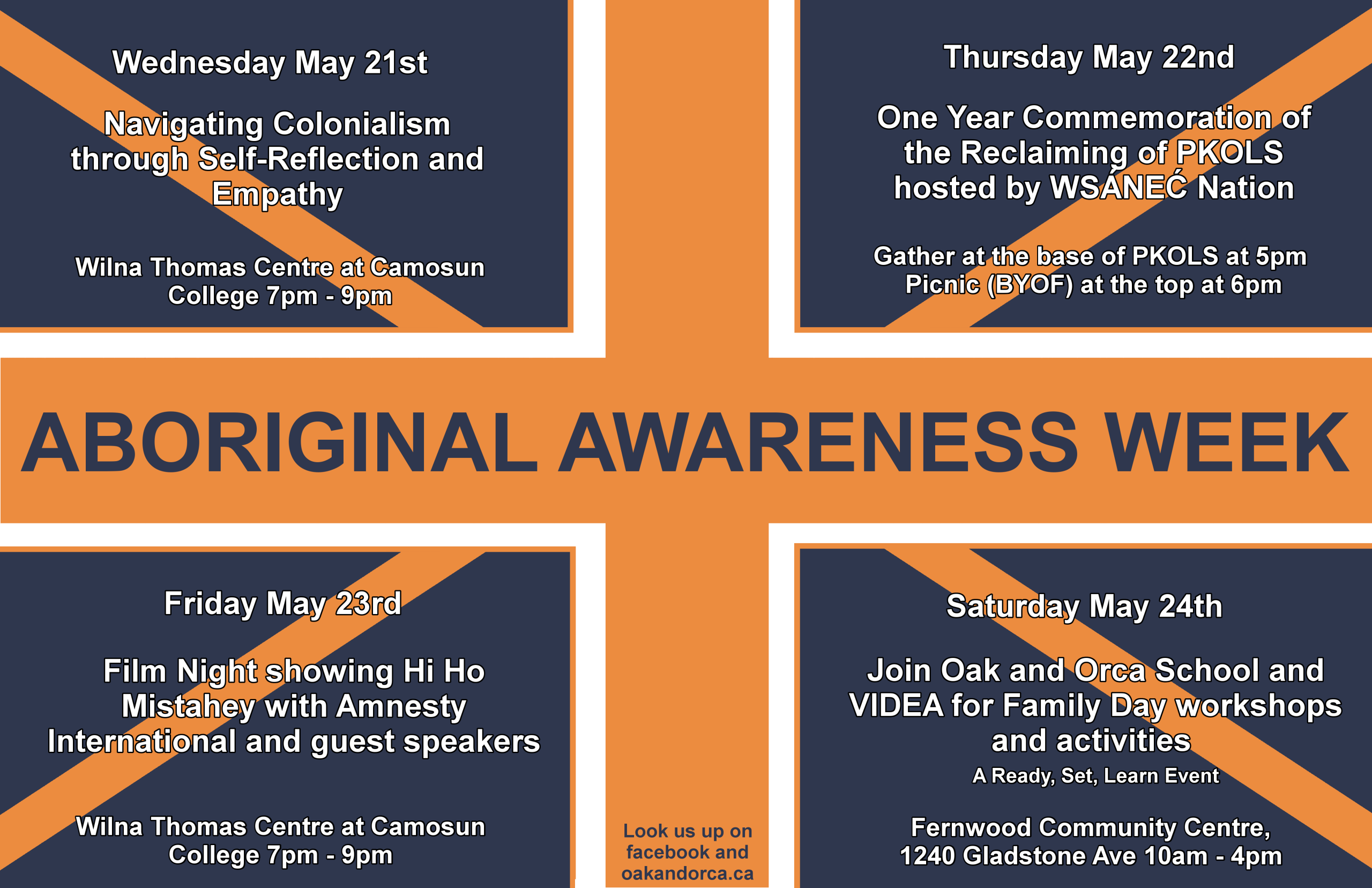 Aboriginal Awareness Week - May 21-24, 2014