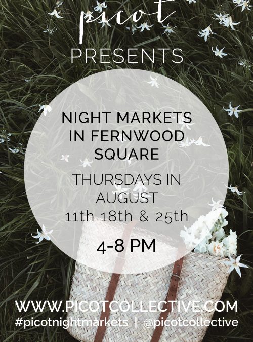 Summer Night Market in the Square – August 11, 18 & 25, 2016